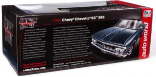 Chevrolet Chevelle SS 396 1966  Hardtop, light blue Auto World 1:18